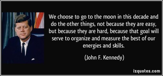 JFK moon quote